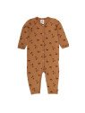 Müsli by Green Cotton - Bio Baby Strampler mit Nuss-Allover