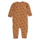 Müsli by Green Cotton - Bio Baby Strampler mit Nuss-Allover