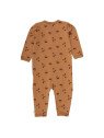 Müsli by Green Cotton - Bio Baby Strampler mit Nuss-Allover