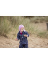 PICKAPOOH - Bio Kinder Fleece Mütze "Schlüpfli", Wolle, malve