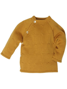 Reiff - Bio Pullover Schlüttli Twist kurkuma