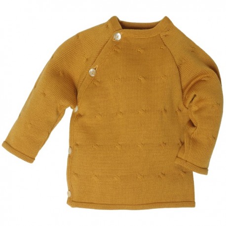 Reiff - Bio Pullover Schlüttli Twist kurkuma