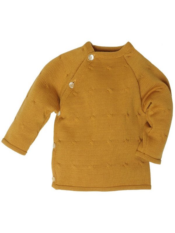 Reiff - Bio Pullover Schlüttli Twist kurkuma