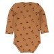 Müsli by Green Cotton - Bio Baby Body langarm, nuss