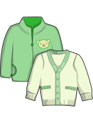 Fleece-, Sweat- und Strickjacken